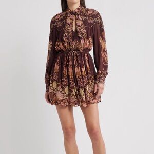 NWOT Farm Rio Long Sleeve Mini Dress